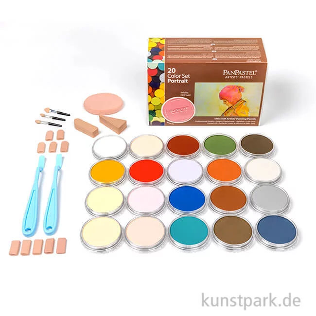 Artikelbild 1 des Artikels “PanPastel Set mit 20 Farben - Portrait “