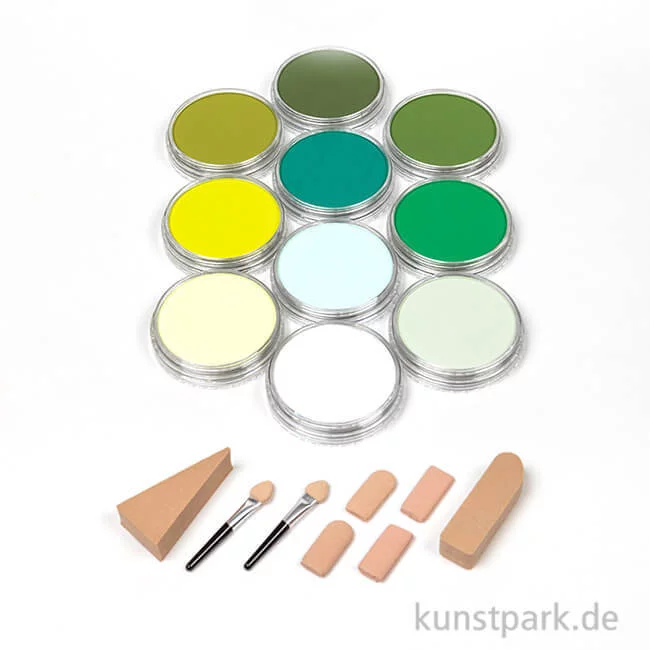 Artikelbild 1 des Artikels “PanPastel Set mit 10 Farben - Grünsortierung “