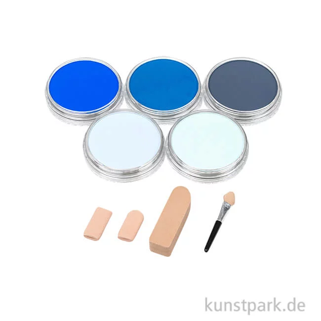 Artikelbild 1 des Artikels “PanPastel Starter Set - 5 x 9 ml blaue Farbtöne “