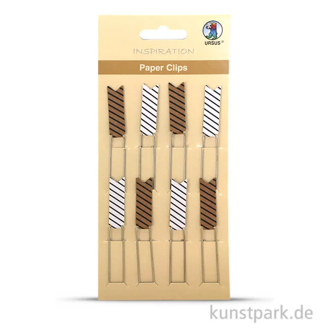 Artikelbild 1 des Artikels “Paper Clips - Streifen, 8 Stück sortiert Schwarz“