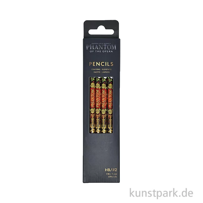 Artikelbild 1 des Artikels “PAPERBLANKS Bleistifte - Das Phantom der Oper, 4er Set “