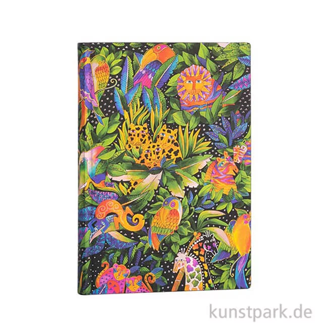 Artikelbild 1 des Artikels “PAPERBLANKS FLEXI Notizbuch - Laurel Burch - Jungle Song 180 x 230 mm - Unliniert“