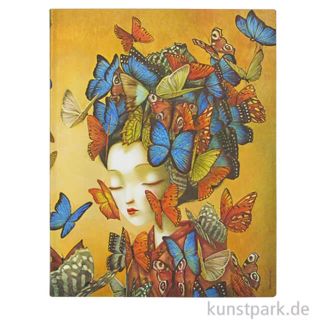 Artikelbild 1 des Artikels “PAPERBLANKS FLEXI Notizbuch - Madame Butterfly - Blanko 180 x 230 mm“