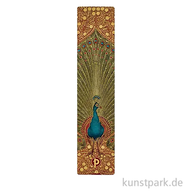 Artikelbild 1 des Artikels “PAPERBLANKS Lesezeichen - Hafiz Pfauen, Einzeln “
