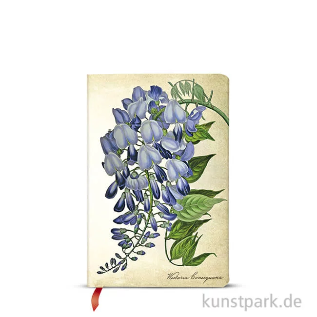 Artikelbild 1 des Artikels “PAPERBLANKS Notizbuch - Botanikmalerei Glyzinie, 95 x 140 mm, Blanko “