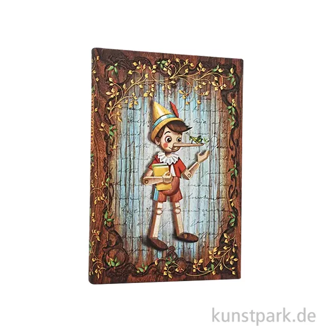 Artikelbild 1 des Artikels “PAPERBLANKS Notizbuch - Carlo Collodi, Pinocchio, Blanko, 12 x 18 cm “