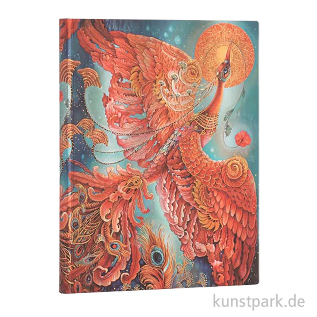 Artikelbild 1 des Artikels “PAPERBLANKS Notizbuch Feuervogel, Blanko 18 x 23 cm“