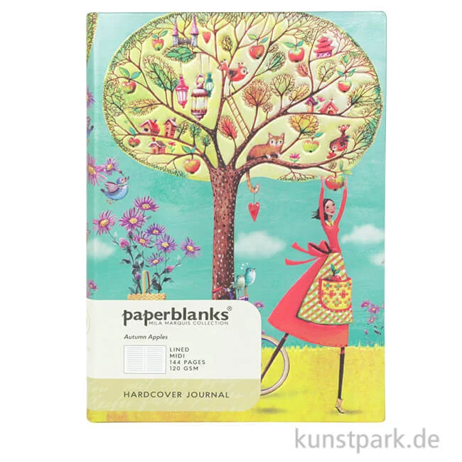 Artikelbild 1 des Artikels “PAPERBLANKS Notizbuch - Mila-Marquis-Kollektion, Herbstäpfel “