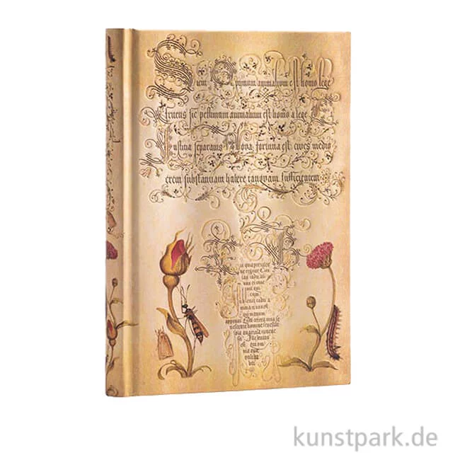 Artikelbild 1 des Artikels “PAPERBLANKS Notizbuch - Mira Botanica - Flämische Rose - Blanko 130 x 180 mm“