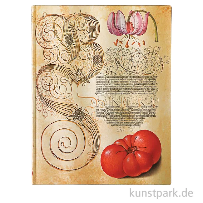Artikelbild 1 des Artikels “PAPERBLANKS Notizbuch Mira Botanica Lilie & Tomate, Blanko, 13 x 18 cm “