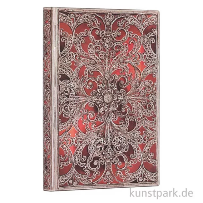Artikelbild 1 des Artikels “PAPERBLANKS Notizbuch - Silberfiligran Granat, Blanko, 13 x 18 cm “