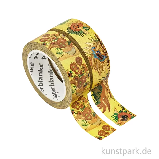 Artikelbild 1 des Artikels “PAPERBLANKS Washi Tape Set, 2 x 10m - Van Gogh, Sonnenblumen “