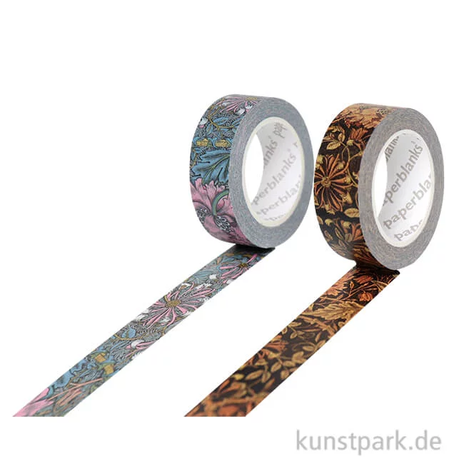 Artikelbild 1 des Artikels “PAPERBLANKS Washi Tape Set, 2 x 10m - Morris Geißblatt & Heckenkirsche “