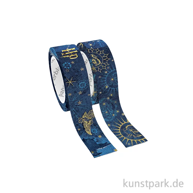 Artikelbild 1 des Artikels “PAPERBLANKS Washi Tapes, 2 x 10m - Harry Potter, Legends of Hogwarts “