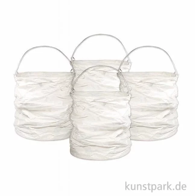 Artikelbild 1 des Artikels “Papierlaternen Blanko, Weiß, 4 Stück “