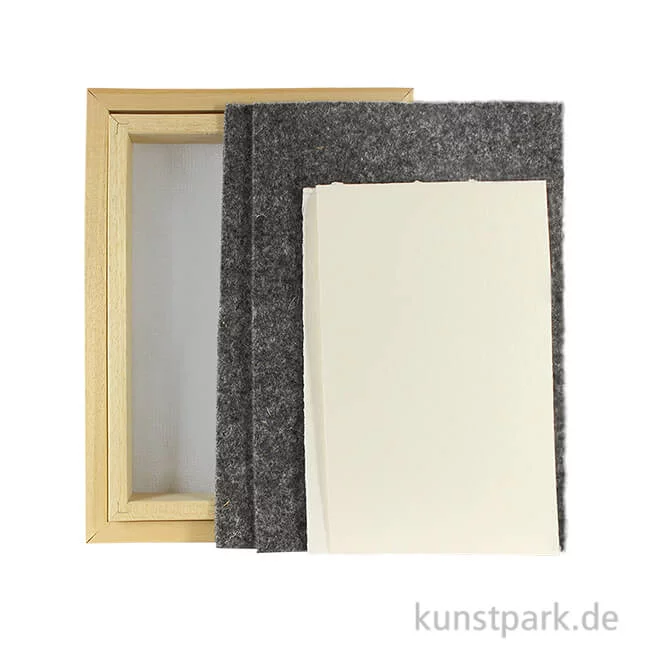 Artikelbild 1 des Artikels “Papierschöpfrahmen-Set mit viel Zubehör “