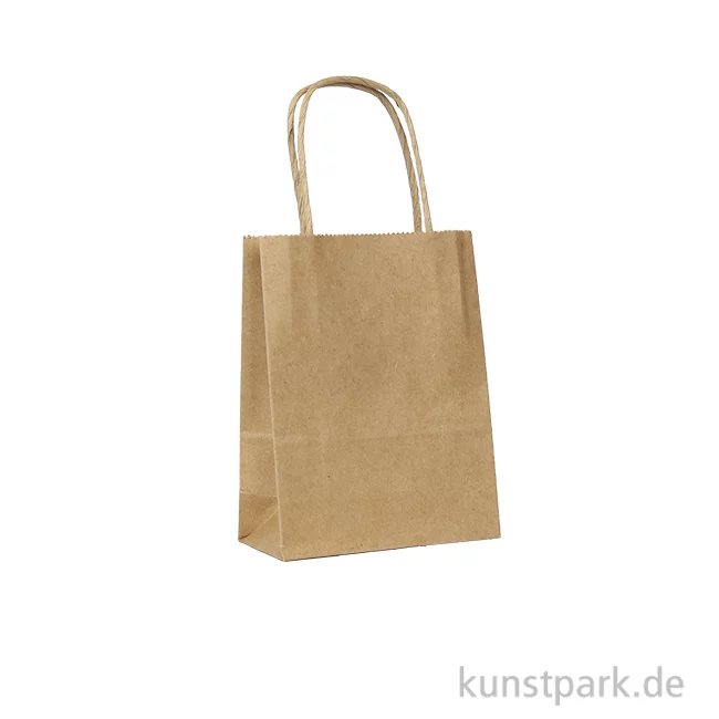 Artikelbild 1 des Artikels “Papiertüte Natur, 125 g/m² S (12 x 5,5 x 15 cm)“
