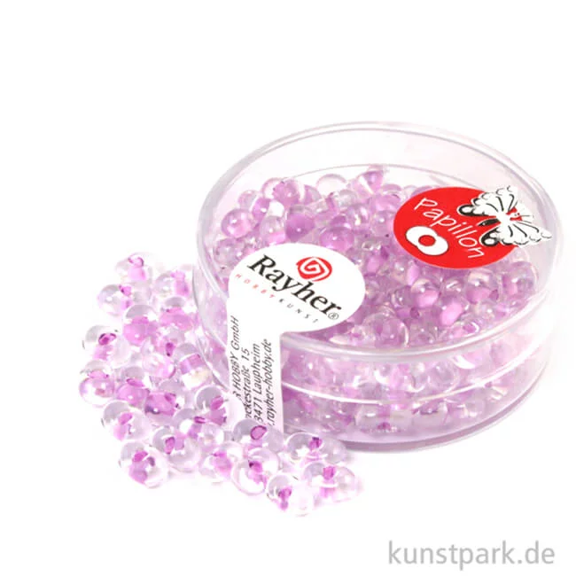 Artikelbild 1 des Artikels “Papillon-Rocailles - 3,2x6,5 mm - 18 g Dose | Flieder“