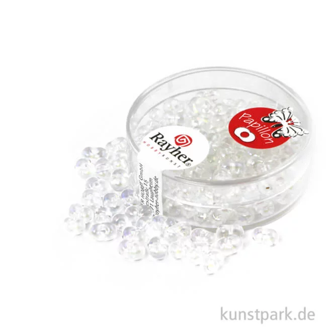 Artikelbild 1 des Artikels “Papillon-Rocailles - 3,2x6,5 mm - 18 g Dose | Irisierend“