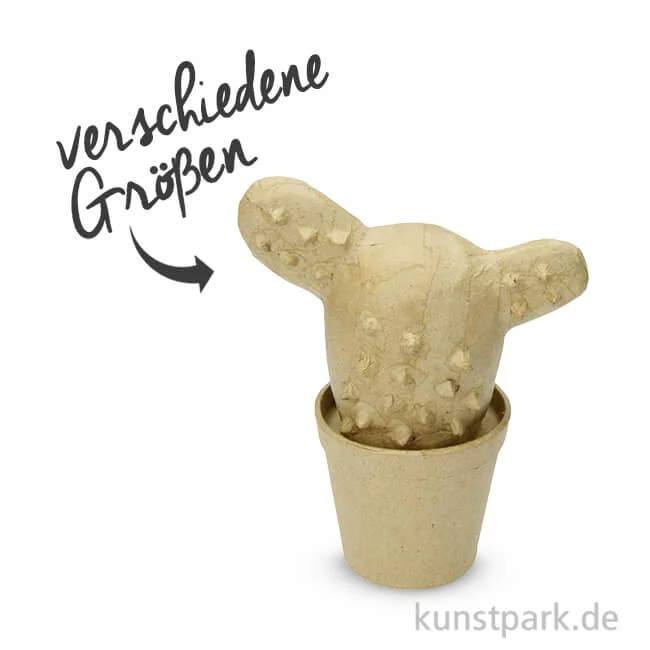 Artikelbild 1 des Artikels “Pappmaché Kaktus im Topf - Feige “
