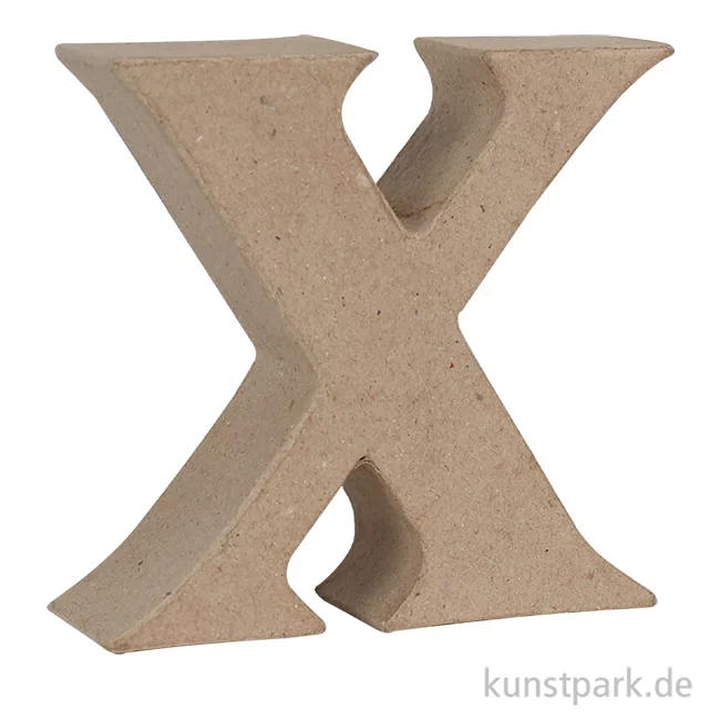 Artikelbild 1 des Artikels “Pappbuchstaben Times, 10 cm Einzeln | X“