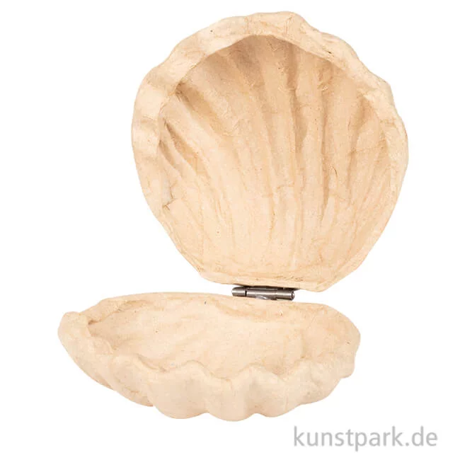 Artikelbild 1 des Artikels “Pappmaché Box - Muschel, 12 x 12 x 5 cm “