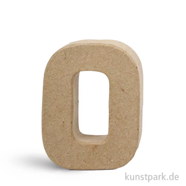 Artikelbild 1 des Artikels “Pappmaché-Buchstaben - handgearbeitet 10 cm Einzeln | O“