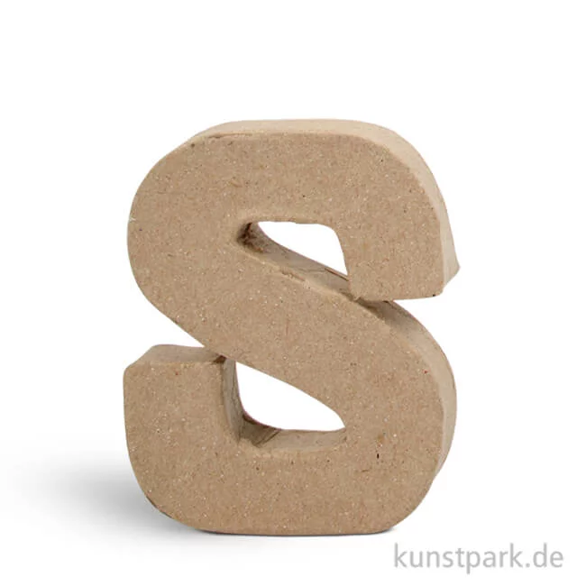 Artikelbild 1 des Artikels “Pappmaché-Buchstaben - handgearbeitet 10 cm Einzeln | S“