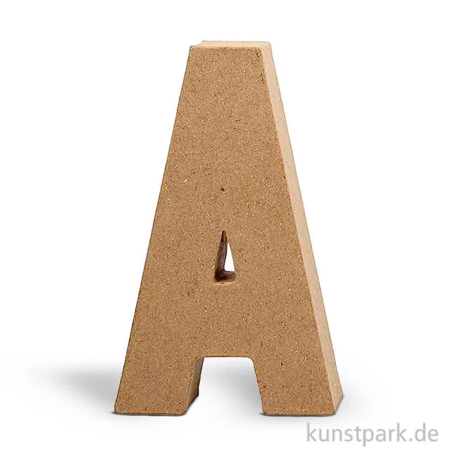 Artikelbild 1 des Artikels “Pappmaché-Buchstaben - handgearbeitet 20,5 cm Einzeln | A“
