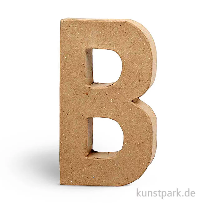 Artikelbild 1 des Artikels “Pappmaché-Buchstaben - handgearbeitet 20,5 cm Einzeln | B“