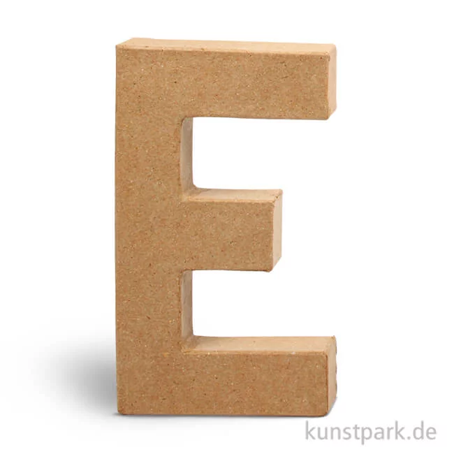 Artikelbild 1 des Artikels “Pappmaché-Buchstaben - handgearbeitet 20,5 cm Einzeln | E“