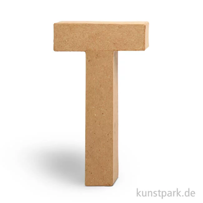 Artikelbild 1 des Artikels “Pappmaché-Buchstaben - handgearbeitet 20,5 cm Einzeln | T“