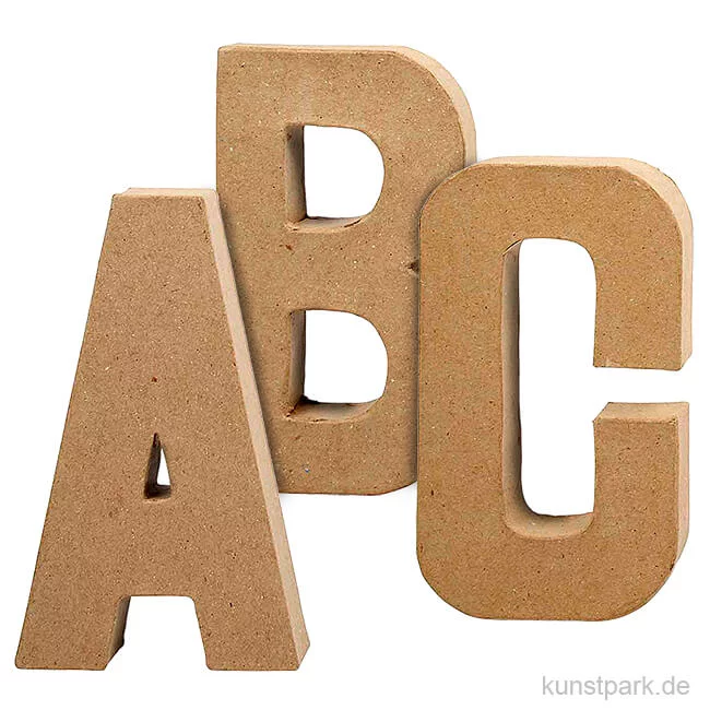 Artikelbild 1 des Artikels “Pappmaché-Buchstaben - handgearbeitet 20,5 cm “
