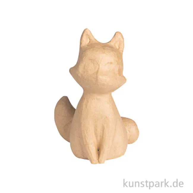 Artikelbild 1 des Artikels “Pappmaché Fuchs, 14 x 11 x 20 cm “