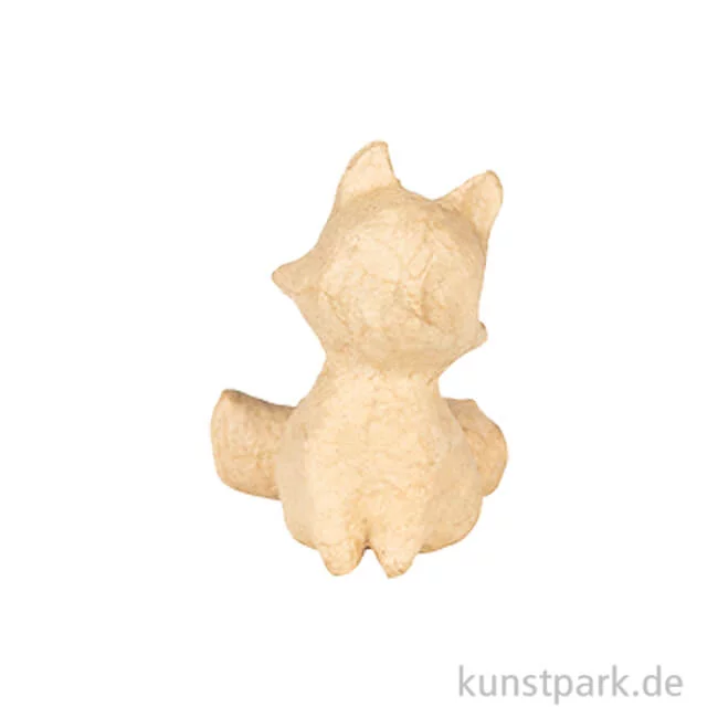 Artikelbild 1 des Artikels “Pappmaché Fuchs, 7 x 7 x 9 cm “
