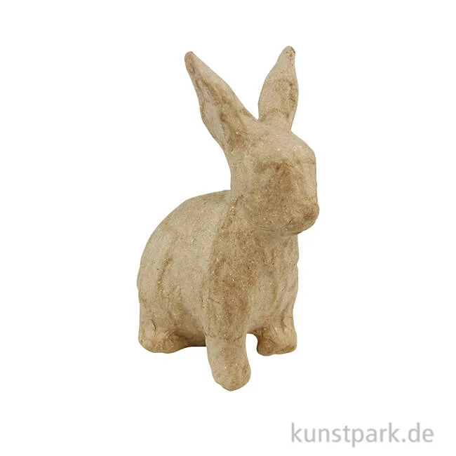 Artikelbild 1 des Artikels “Pappmaché - Mini Hase sitzend “