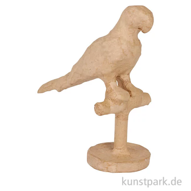 Artikelbild 1 des Artikels “Pappmaché Papagei, 6 x 13 cm “