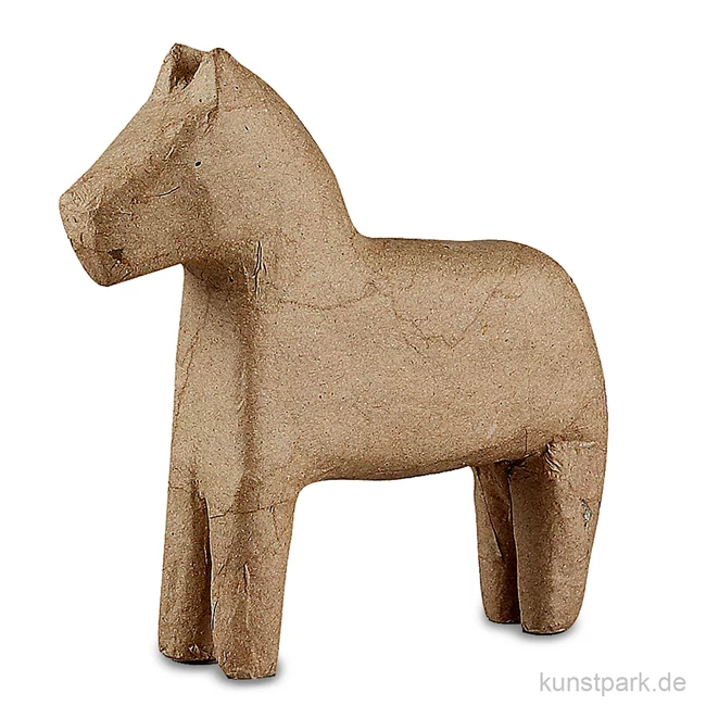 Artikelbild 1 des Artikels “Pappmaché - Pferd, handgemacht, Höhe 14 cm “