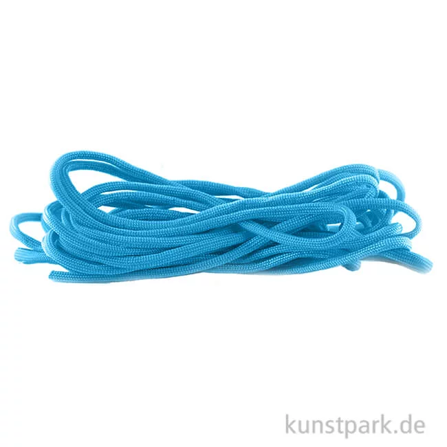 Artikelbild 1 des Artikels “Paracord Schnur - hoch reißfest aus Nylon, 2 x 4 mm, 5 Meter 5 m | Hellblau“