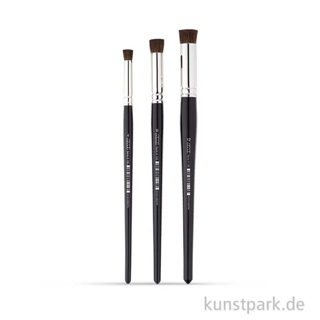 Artikelbild 1 des Artikels “Pastellpinsel Set A185, 3 Pastellpinsel gerade “