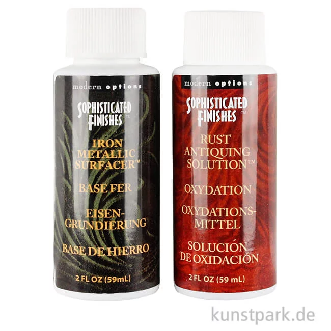 Artikelbild 1 des Artikels “Modern Options - Rosteffekt auf Eisengrund als Set, 2 x 59 ml “