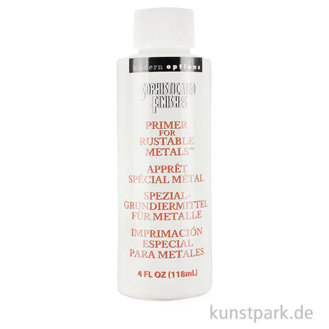 Artikelbild 1 des Artikels “Patinierung - Grundiermittel für oxidierende Metall Oberflächen 118 ml “