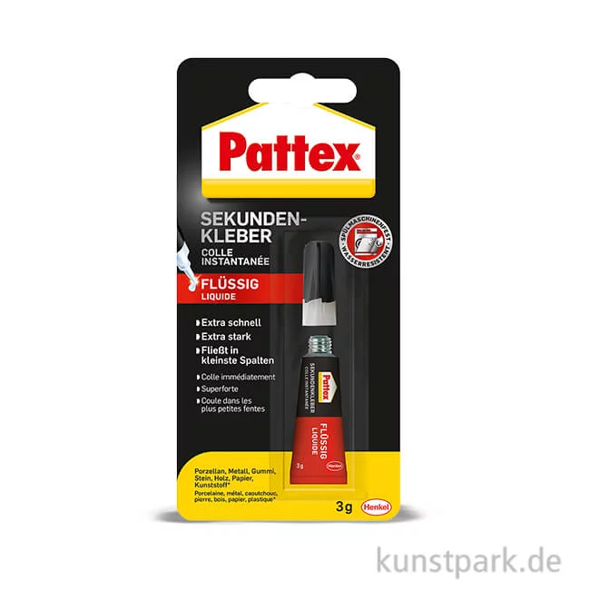Artikelbild 1 des Artikels “PATTEX Sekundenkleber Flüssig, 3g “