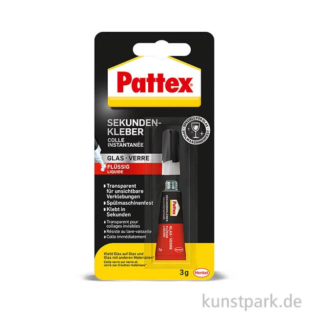 Artikelbild 1 des Artikels “PATTEX Sekundenkleber Glas, 3g “