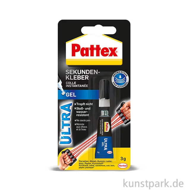 Artikelbild 1 des Artikels “PATTEX Sekundenkleber Ultra Gel, 3g “