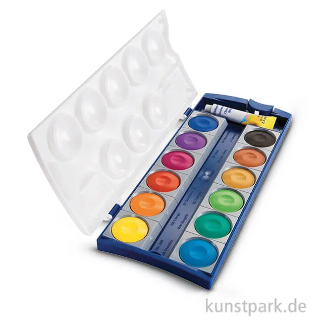 Artikelbild 1 des Artikels “Pelikan Deckfarbkasten mit 12 Farben und Deckweiß “