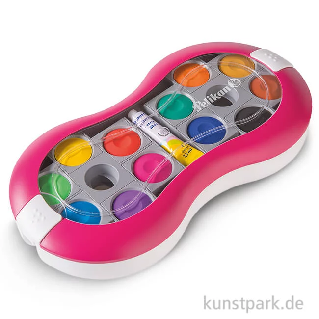 Artikelbild 1 des Artikels “Pelikan Deckfarbkasten Space mit 24 Farben und Deckweiß - Magenta “