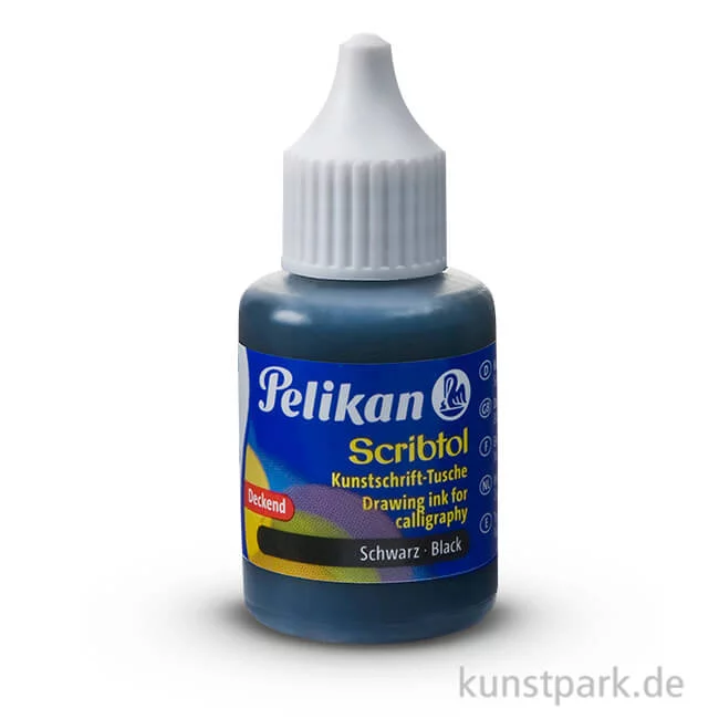 Artikelbild 1 des Artikels “Pelikan Kunstschrift-Tusche Scribtol, 30 ml - schwarz “
