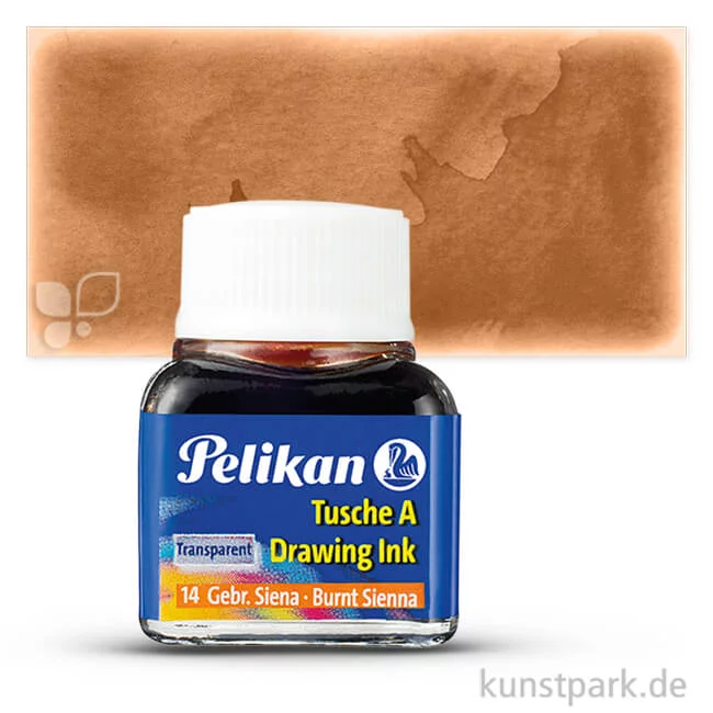 Artikelbild 1 des Artikels “Pelikan Tusche A 10 ml | Sienna Gebrannt“