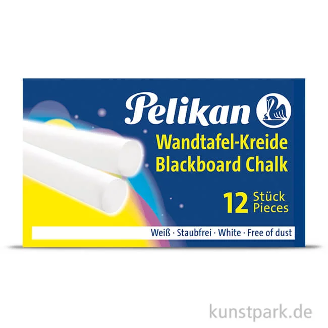 Artikelbild 1 des Artikels “Pelikan Wandtafelkreide - Weiß, 12 Stück “